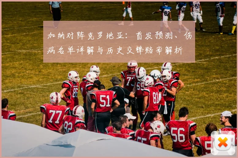 加纳对阵克罗地亚:首发预测、伤病名单详解与历史交锋赔率解析